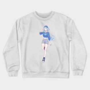 Urban Grace: Furina in Modern Clothing | Genshin Impact Crewneck Sweatshirt